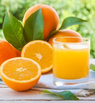 Licuado Detox de naranja