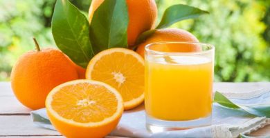 Licuado Detox de naranja