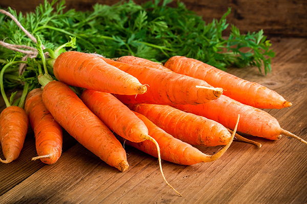 Las zanahorias ponen tu piel hermosa